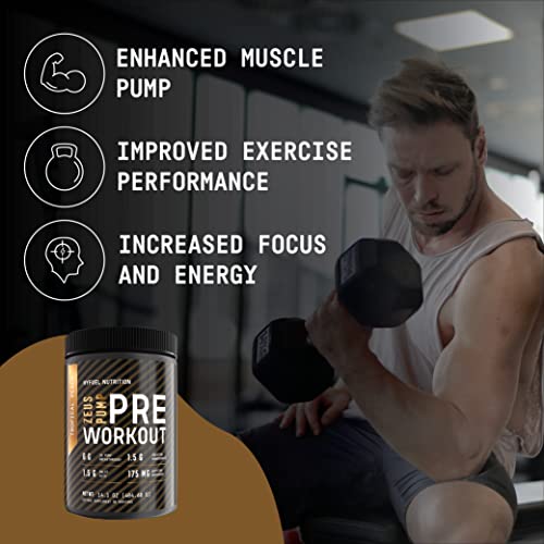 Hyfuel Nutrition Zeus Pump Pre Workout - Pump Focus Energy Power - 3D Pump Breakthrough Hyfuel Nutrition