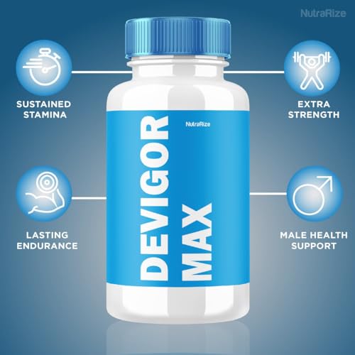 NutraRize Devigor Max - Devigor Max Pills for Man, Devigor Max Supplement to Promote NutraRize