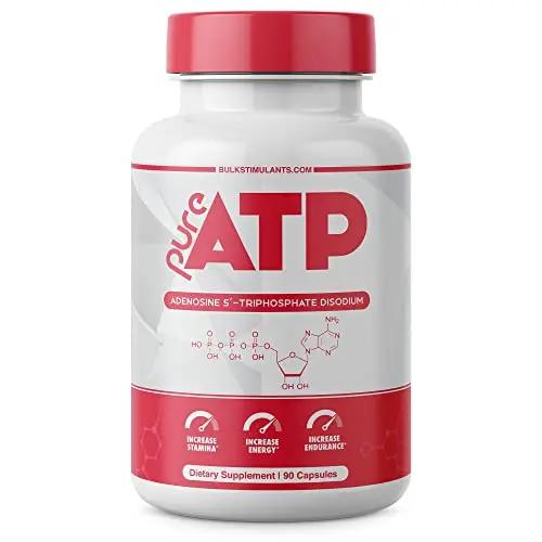 Pure ATP Capsules, Adenosine Triphosphate - Increase Energy, Endurance, Strength