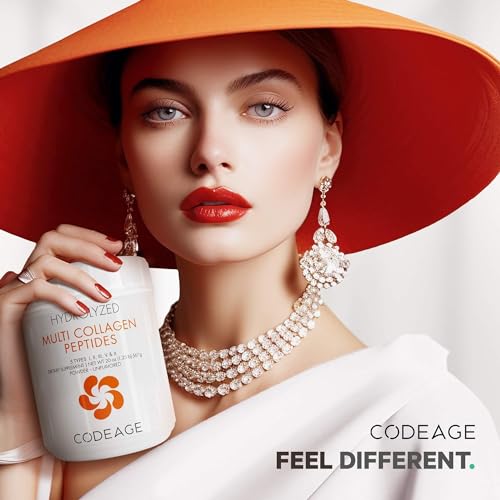 Code Age Multi-Collagen Protein Powder Hydrolyzed 20Oz All-in-One Super Bone Broth Codeage