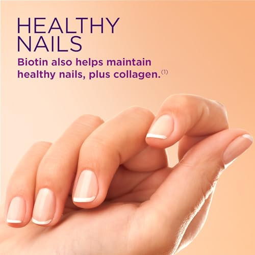Nature's Bounty Optimal Solutions Hair, Skin & Nails with Biotin and Collagen, Citrus-Flavored Nature's Bounty