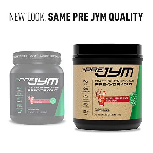 JYM Supplement Science Pre JYM Pre Workout Powder - BCAAs, Creatine HCI, Citrulline JYM Supplement Science