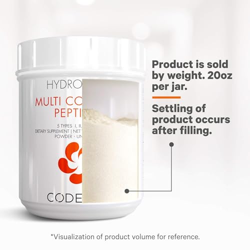 Code Age Multi-Collagen Protein Powder Hydrolyzed 20Oz All-in-One Super Bone Broth Codeage