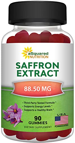 Saffron Gummies - Saffron Extract Supplement - Pure Gummy Supplements Alternative