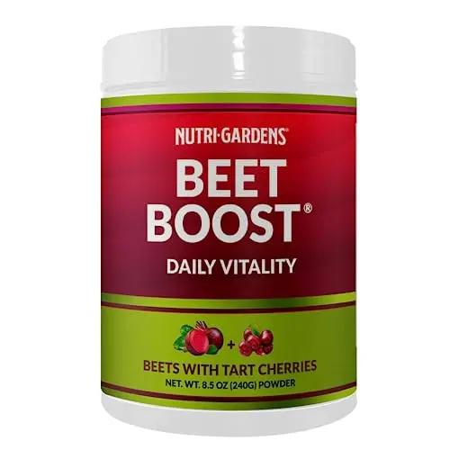BEET BOOST for Stamina by NutriGardens - Increase Endurance & Circulation – Concentrated
