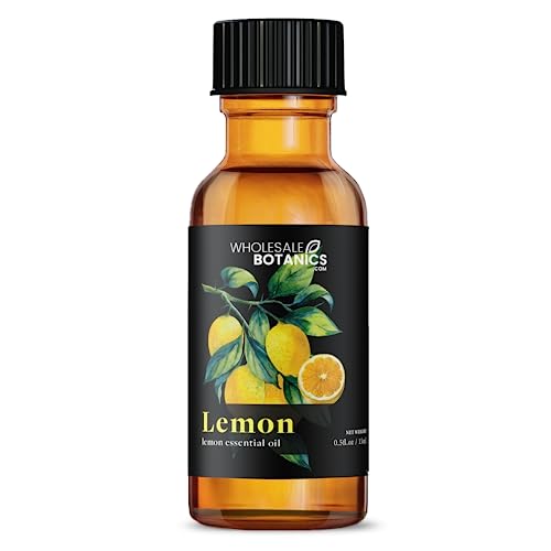 Lemon Essential Oil by Botanics | Premium Grade 100% Undiluted Essential Oil Wholesale Botanics