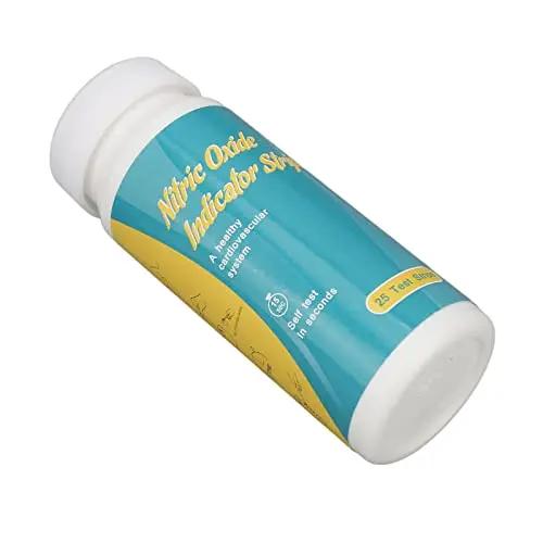 Nitric Oxide Test Strips, 25 Strips Body Nitric Oxide Flow Nitric Oxide Test Strips Results Highly Accurate for Health Care