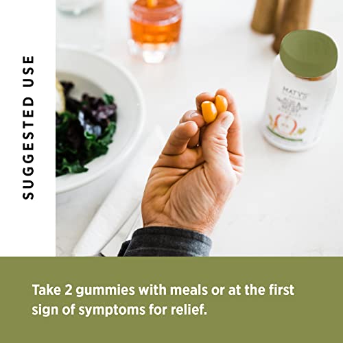 Matys Acid & Indigestion Relief Gummies, Safe Antacid for Occasional Acid Reflux Matys