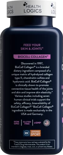 Health Logics BioCell Collagen Joint and Skin Care 120 Capsules HEALTH LOGICS