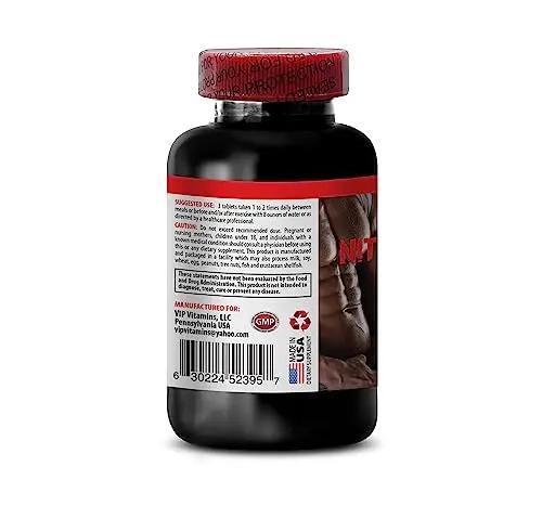 muscle pills - NITRIC OXIDE PRE WORKOUT 2400MG - nitric oxide supplements for men, muscle relaxer pills for the back pain, recovery supplement post workout, muscle builder for men 1 Bottle 60 Capsules