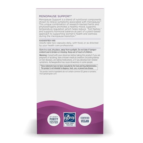Nordic Naturals Menopause Support -Unflavored - 60 Capsules - Women’s Hormone-Support Supplement
