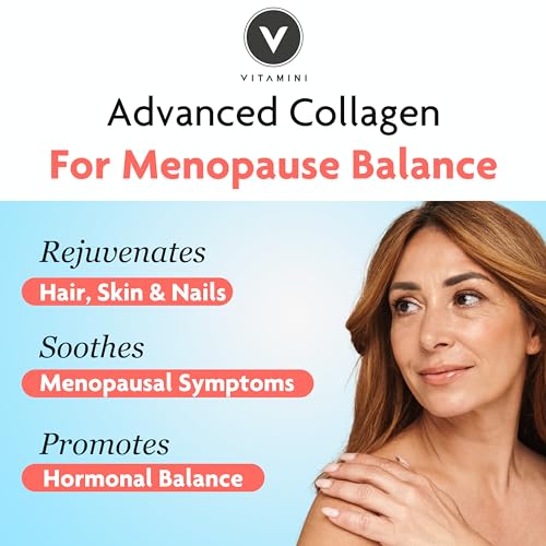 Premium Advanced Collagen Capsules for Menopause and Perimenopause – Collagen V Vitamini