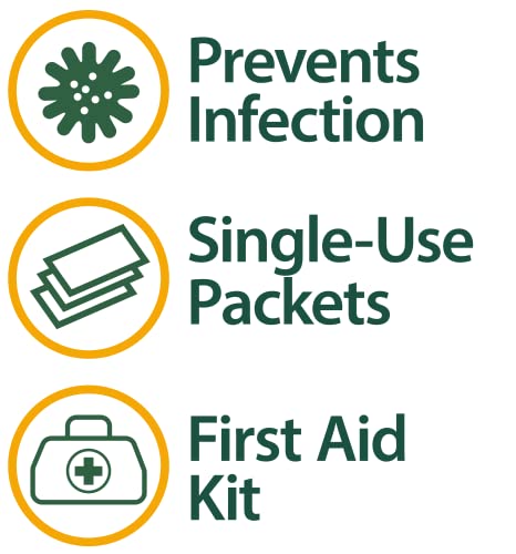 Globe (144 Packets) Triple Antibiotic Ointment 0.9g, Single Packet, First Aid Ointment Globe