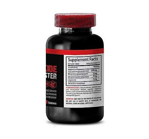 muscle pills - NITRIC OXIDE PRE WORKOUT 2400MG - nitric oxide supplements for men, muscle relaxer pills for the back pain, recovery supplement post workout, muscle builder for men 1 Bottle 60 Capsules