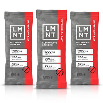 LMNT Keto Electrolyte Powder Packets | Paleo Hydration Powder | No Sugar, No Artificial