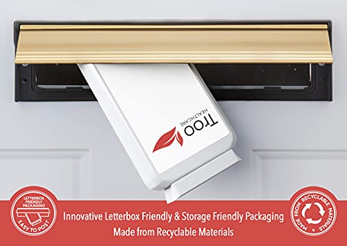 Troo Marine Collagen Supplement - 60 High Strength Capsules 1200mg Serving - Hydrolysed Marine Collagen Peptides with Vitamin C Troo Health Care