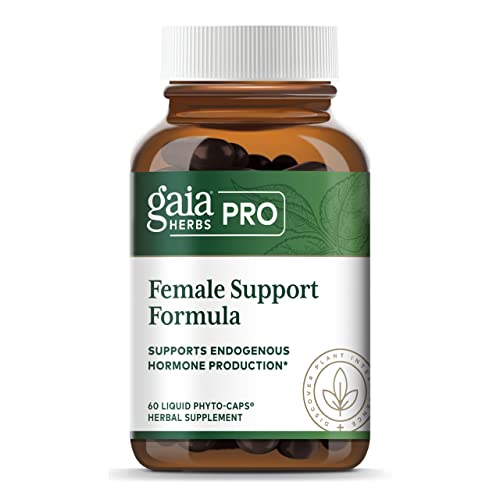 Gaia Herbs Pro Female Hormone Support - Menopause Supplement for Women - with Vitex