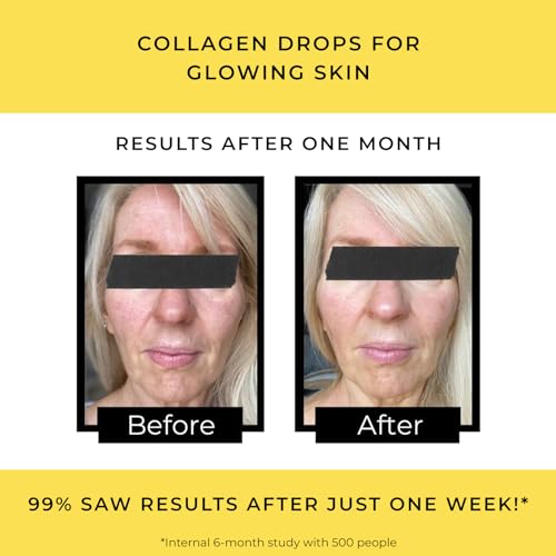 Heaven Collagen Drops Oral & Topical Liquid Collagen Supplements for Women & Men Heaven by Deborah Mitchell