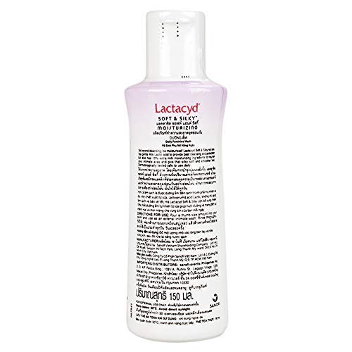 Lactacyd Soft and Silky Moisturizing Daily Feminine Wash 150ml Lactacyd