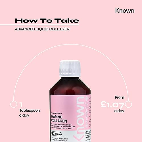 Liquid Collagen Supplement with Vitamin C | Liposomal Technology Known