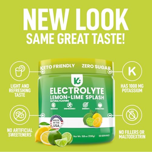 Keppi Keto Electrolytes Powder No Sugar | Zero Carbs | Made in USA | Advanced Keppi