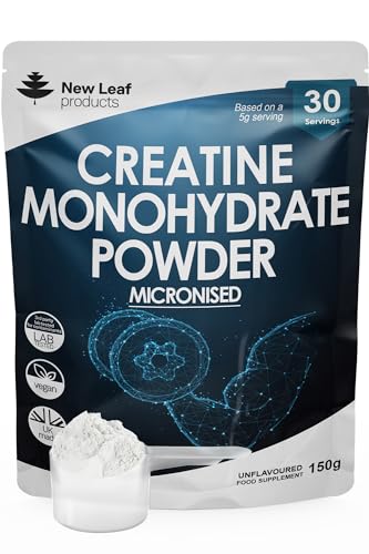 Creatine Monohydrate Powder 100% Pure Micronized Creatine - 150g Increased Absorption
