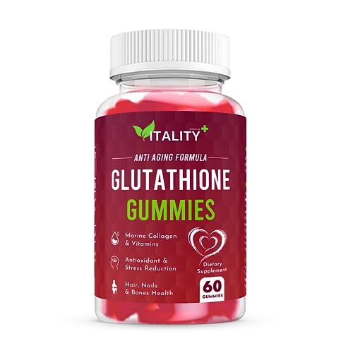 Glutathione Gummies | with Marine Collagen | 1050mg per Serving | Antioxidant Support Sunshyne