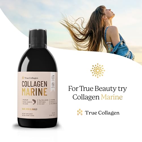 True Collagen Joint Peptides - Pack of 500ml, Berry Flavour | Dietary Supplements with Turmeric & Green Tea Extract True Collagen