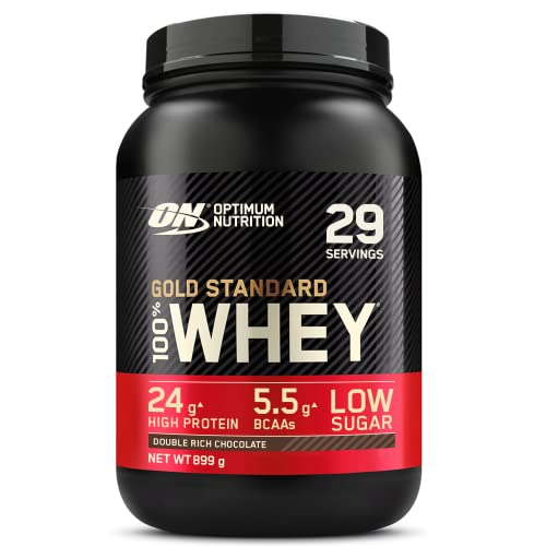 Optimum Nutrition Gold Standard Whey Protein, Muscle Building Powder with Naturally Occurring
