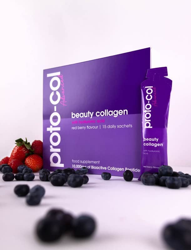 Proto-Col Beauty Collagen Supplements for Women - 10,000mg Bovine Collagen Proto-Col