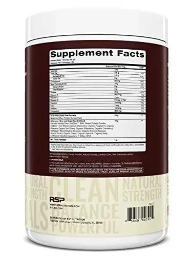 RSP NUTRITION AminoLean Pre Workout Energy (Fruit Punch 30 Servings) with TrueFit Protein Powder (Chocolate 2 LB)