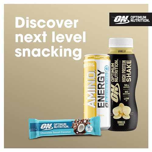 Optimum Nutrition High Protein Shake Bottles, Ready To Drink Healthy Snacks, No added Optimum Nutrition