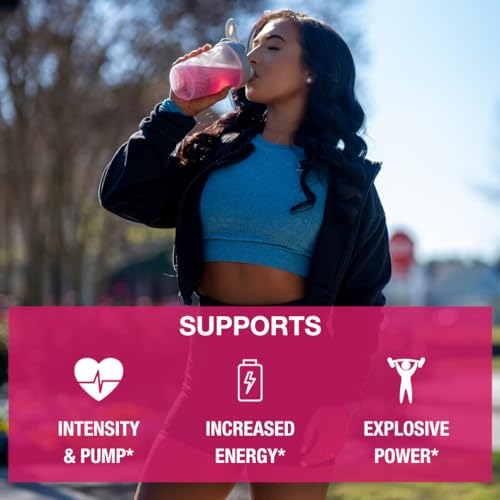 Honey Badger Pre Workout Powder, Keto Vegan Preworkout for Men & Women with Vitamin C Honey Badger