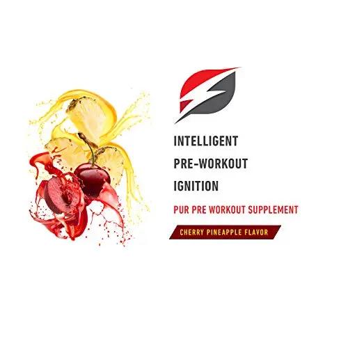 Strength Genesis Preworkout Women Fat Burn Caffeine Powder BCAA Energy Creatine Powder Pre Workout Women Pre Workout for Men | Increased Endurance & Focus (Cherry Pineapple)
