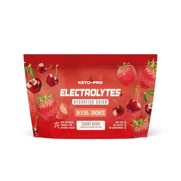 Keto-Pro Keto Electrolytes 80g | Electrolyte Powder Sachets for Extra Convenience