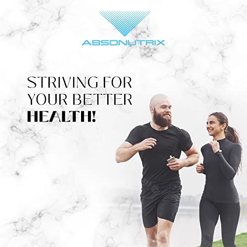 Absonutrix Berberine Supplement 600 mg, 4 Fl Oz Large Bottle, Healthy Weight Loss Support