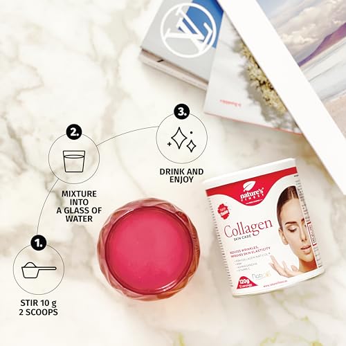 Nature's Finest by Nutrisslim Collagen Skincare | Fish Collagen Powder Naticol (5000mg) with MSM, Vitamin C, Ashwagandha Nature's Finest by Nutrisslim