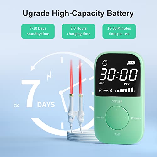 LASEPREHT Red Light Nasal Therapy Device, 650nm Red Light Device for Nose Sore Throat LASEPREHT