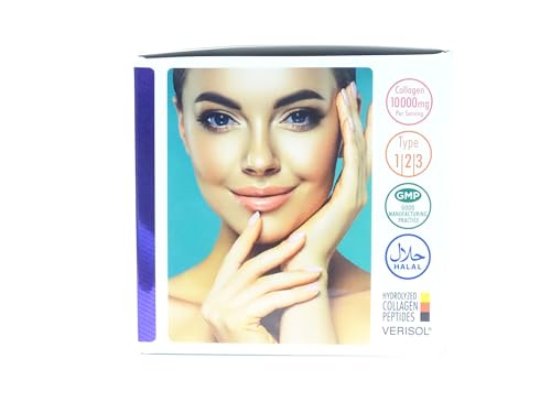 Sunberg Collagen Liquid Shots - 10000mg Collagen Supplement Type I,II,III Hyaluronic Acid Bodygenix