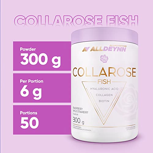 ALLDEYNN Collarose Fish Collagen Powder - Fish Collagen Hydrolysate with Hyaluronic Acid ALLDEYNN