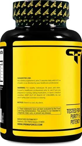 Primaforce Nitric Oxide Booster (2,250mg, 120 Capsules) - 40 Servings of Our High Potency Primaforce