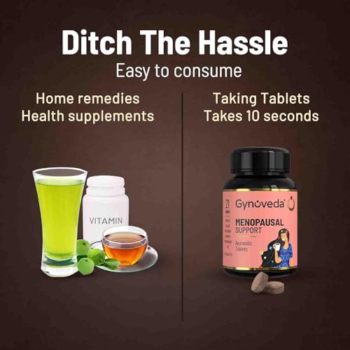 JAMU Menopause Tablets | Relief from Hot Flashes, Night Sweats, Mood Swings, Irritation | 100% Ayurvedic My Store