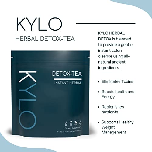 KYLO Instant Herbal Detox Tea - Support for Weight Management (30 Single-Serve Sticks)