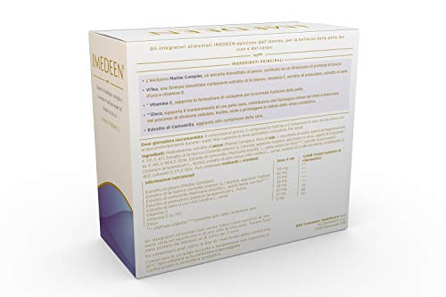 IMEDEEN Prime Renewal Anti-Aging Dietary Supplement — ViTea, Marine Complex, Vitamin C, E, and Zinc Imedeen