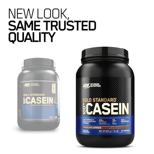 Optimum Nutrition Gold Standard 100% Casein Slow Digesting Protein Powder with Zinc Optimum Nutrition