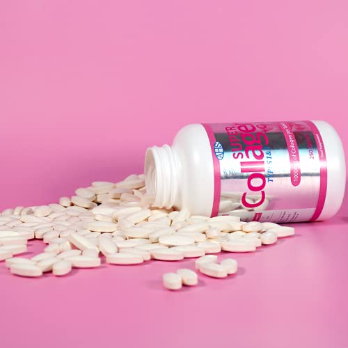 AHS Super Collagen Plus C Tablets - Pack of 250 Tablets (Also 120 + 90 Counts) 3 Sizes! 6000MG PER AHS