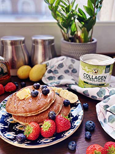 Great Lakes Gelatin Collagen Hydrolysate, Grass-Fed Bovine Hydrolysed Collagen Peptides Protein Powder Supplement, Unflavoured, 226g, Can Great Lakes Gelatin