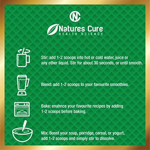 Premium Hydrolyzed Collagen Powder - Unflavored Kosher and Halal Certified Supplement for Joint Health - 450g Natures cure