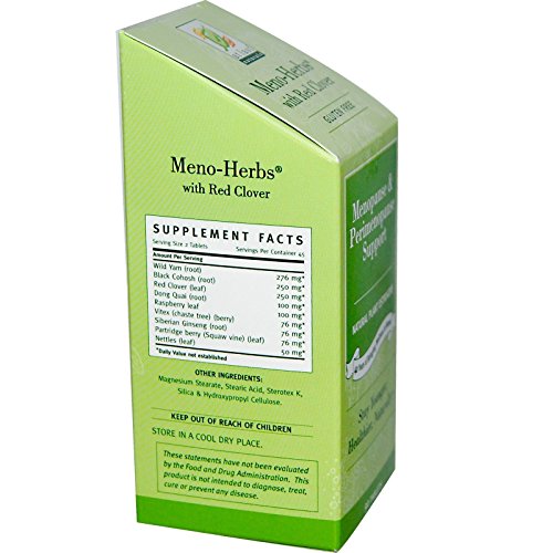 At Last Naturals Meno-Herbs with Red Clover, 90 Count At Last Naturals