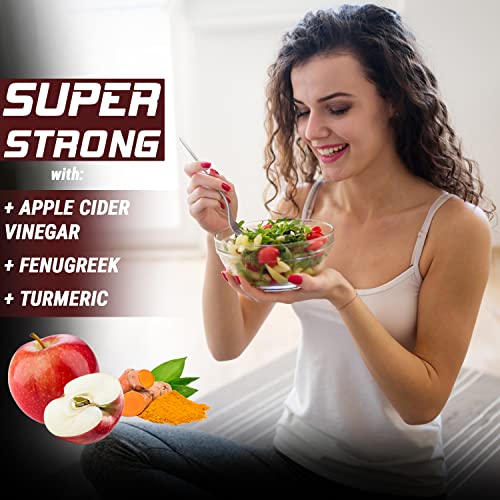 BMVINVOL Psyllium Husk Fiber Supplement 4650mg - Apple Cider Vinegar, Fenugreek BMVINVOL